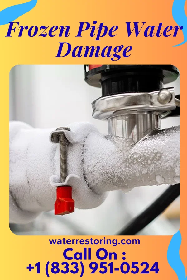 Frozen Pipe Water Damage in Ina, IL